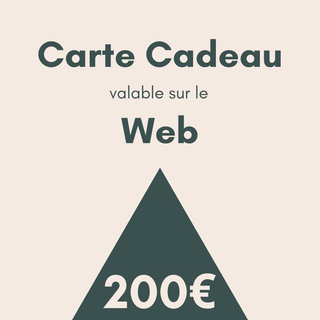 Bon Cadeau web 200€