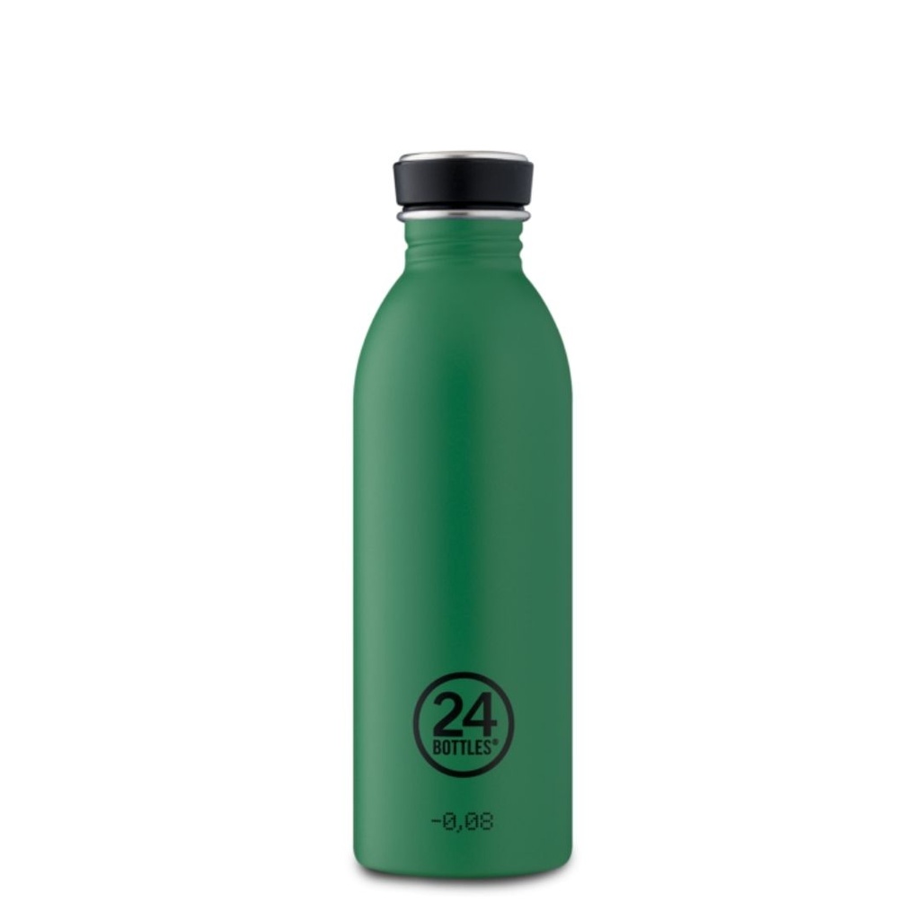 [24B-1507] 24 bottles | Bouteille Inox Urban 500ml - Emerald Green