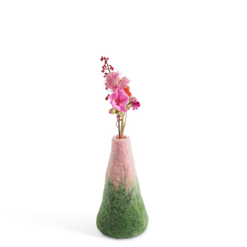 [AVE-1697] Aveva Design | Vase en laine - L - Pink Woods