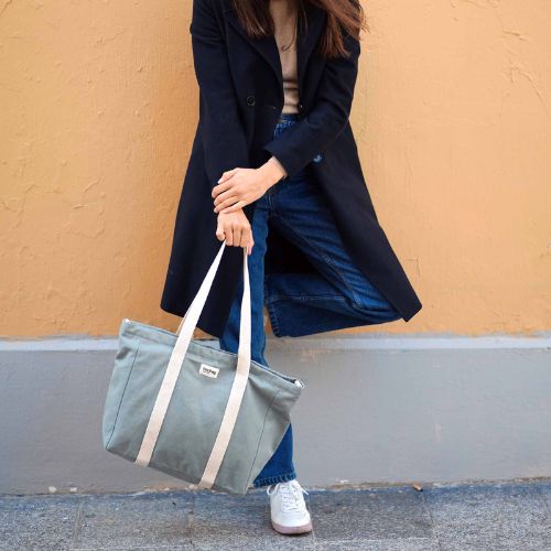 [HIN-CESAR_S] HindBag | Cabas Cesar - Sauge