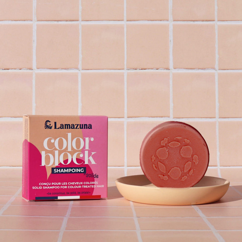 [LMZ-A1D1A1] Lamazuna | Shampoing solide - Color block  Cheveux Colorés