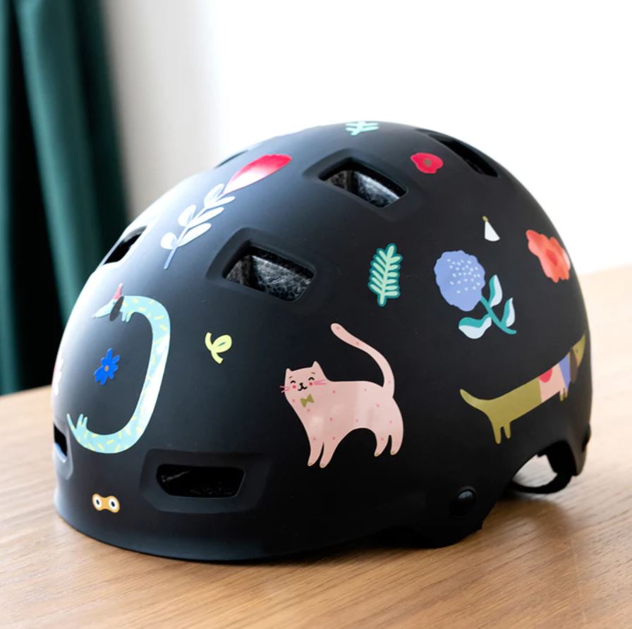 [RAI-STI-FLO] Rainette | Stickers reflechissants | Flower