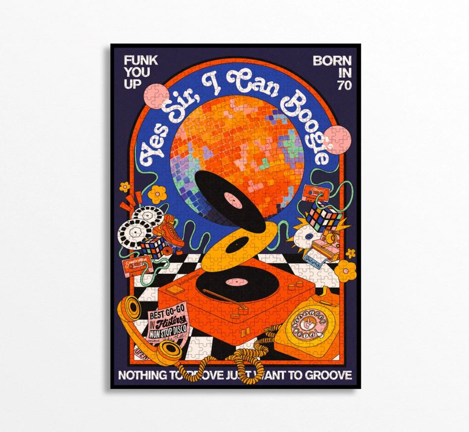 [PAL-1000PBOO] Piece &amp; Love | Puzzle 1000 pièces - Boogie