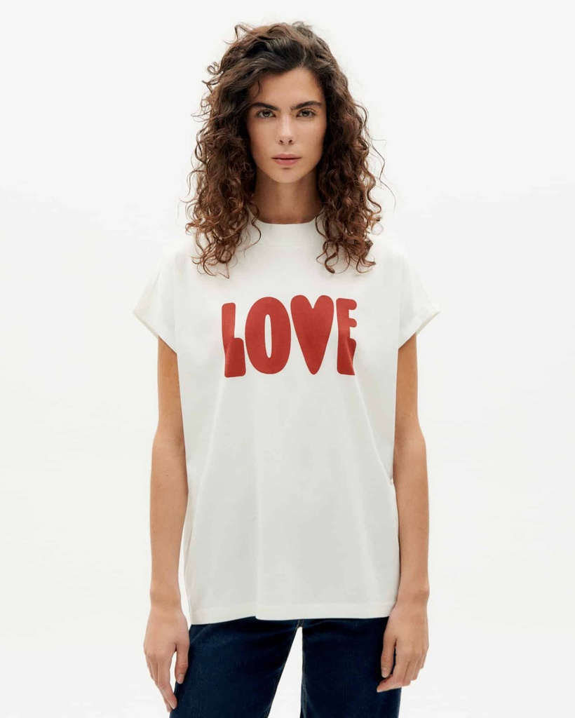 THINKING MU | T-shirt Love Volta - Snow White 