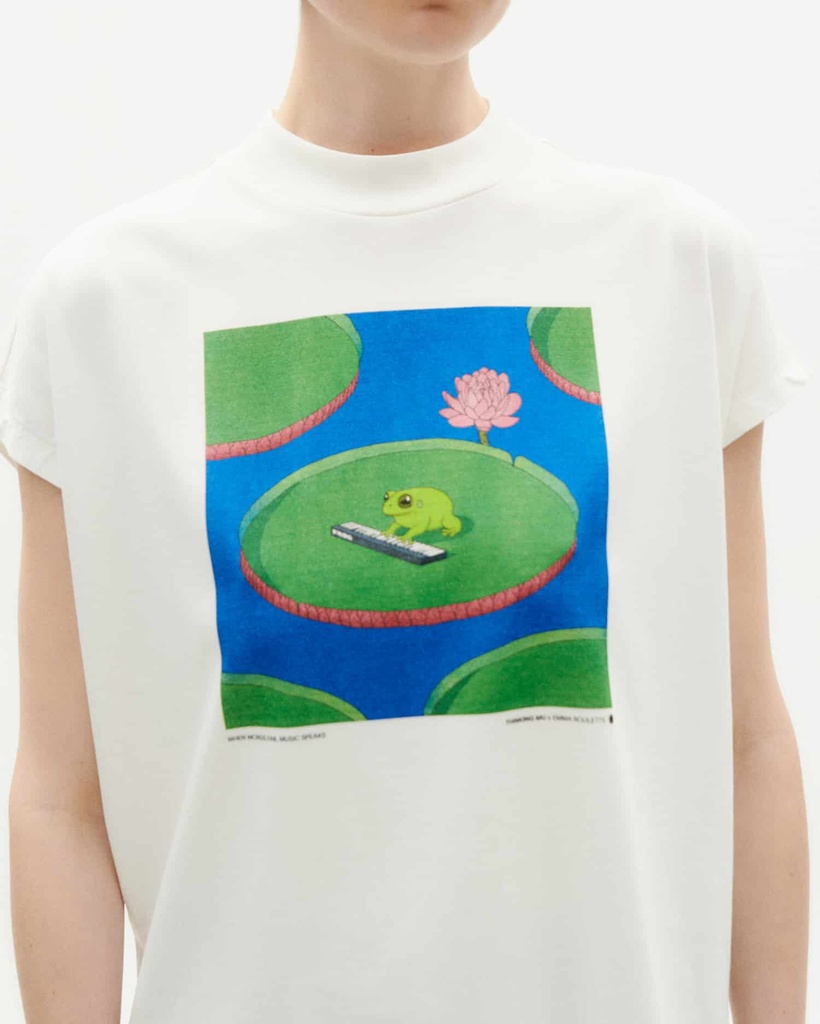 THINKING MU | T-shirt Frog Volta - Snow White