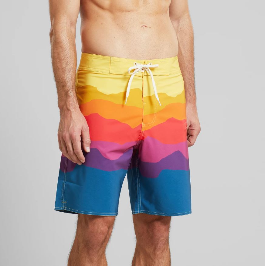 DEDICATED | Board Shorts Toroe Sunset Lines Multi Color - Multi Color