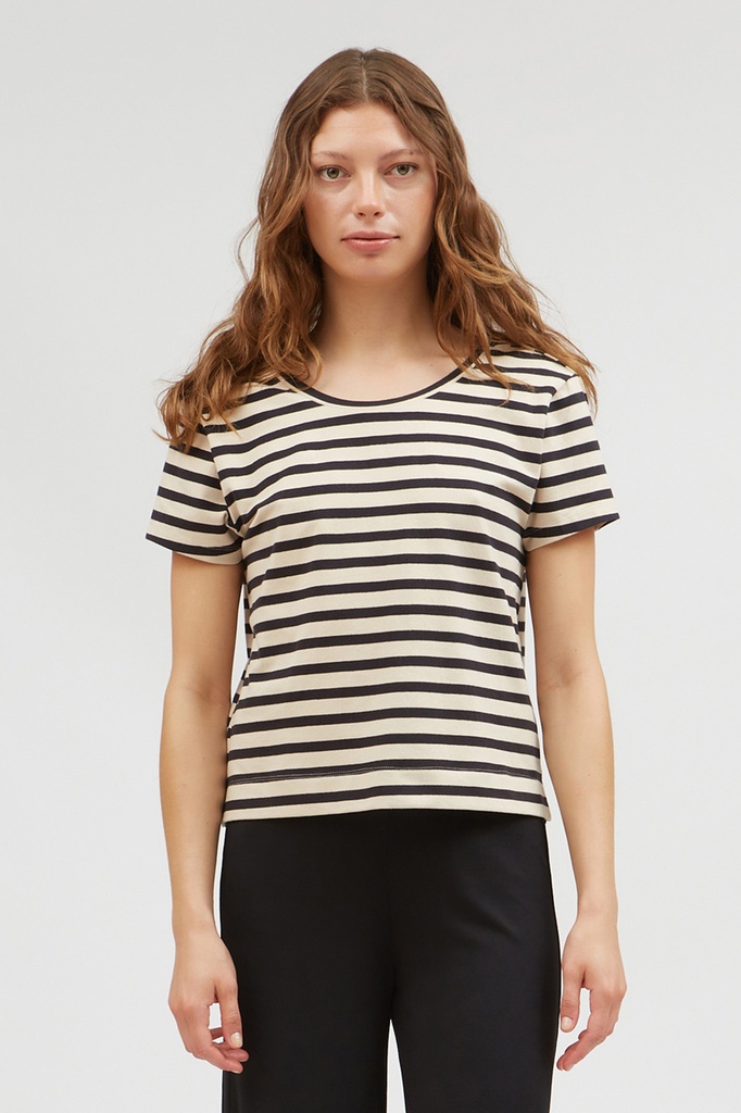 Suite 13 | T-shirt Sylva - Stripes Black