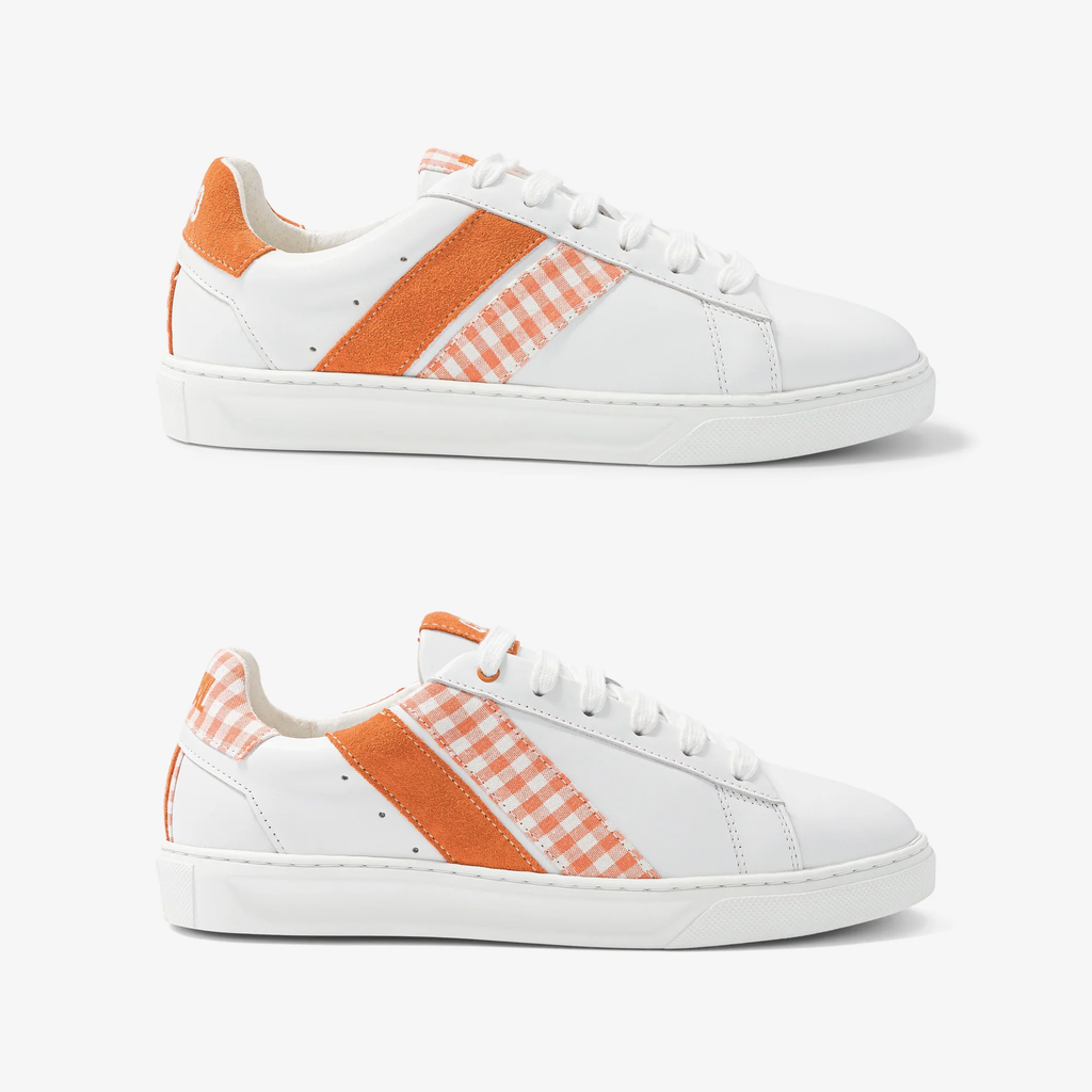 Caval | Baskets Slash - Orange Vichy