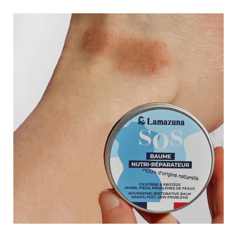 [LMZ-A9A1A01] Lamazuna | Baume nutri-réparateur SOS - Bio COSMOS Organic