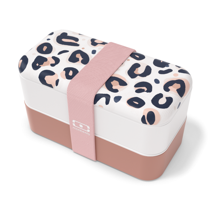 [BEN-11124119] Mon Bento | Lunch Box Bento - MB Original - Rose Leopard