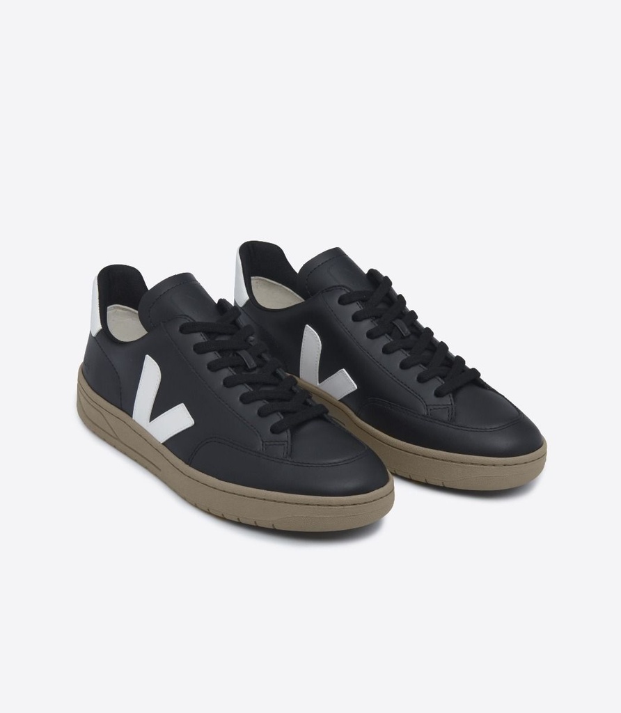 VEJA | Baskets V-12 Black White Dune - Homme