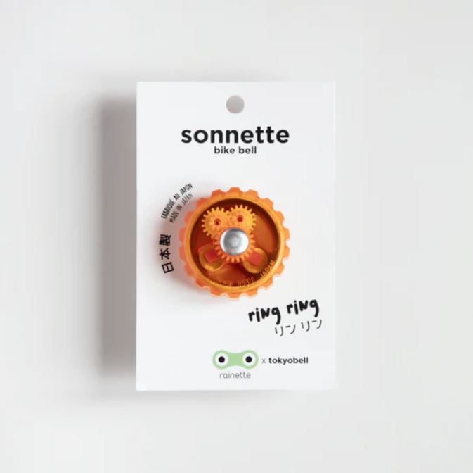 [RAI-SON-ORA] Rainette | Sonnette pour vélo et trottinette - Orange