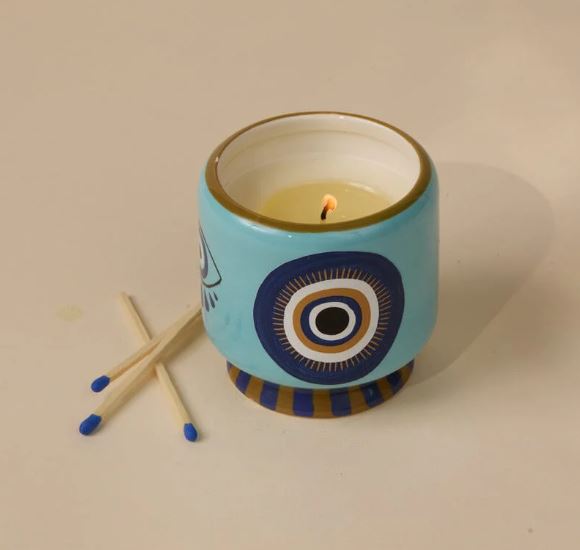 [DES-AD0802EU] DESIGNWORKS COLLECTIVE | Bougie Adopo Eye - Incense &amp; Smoke Boxed