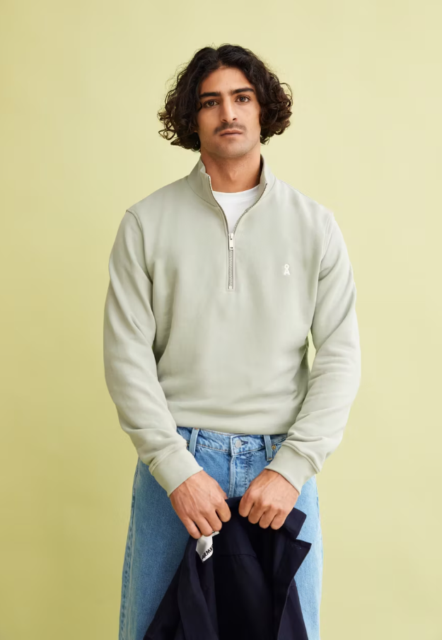 ARMEDANGELS | Sweatshirt WAARLO COMFORT - seagreen