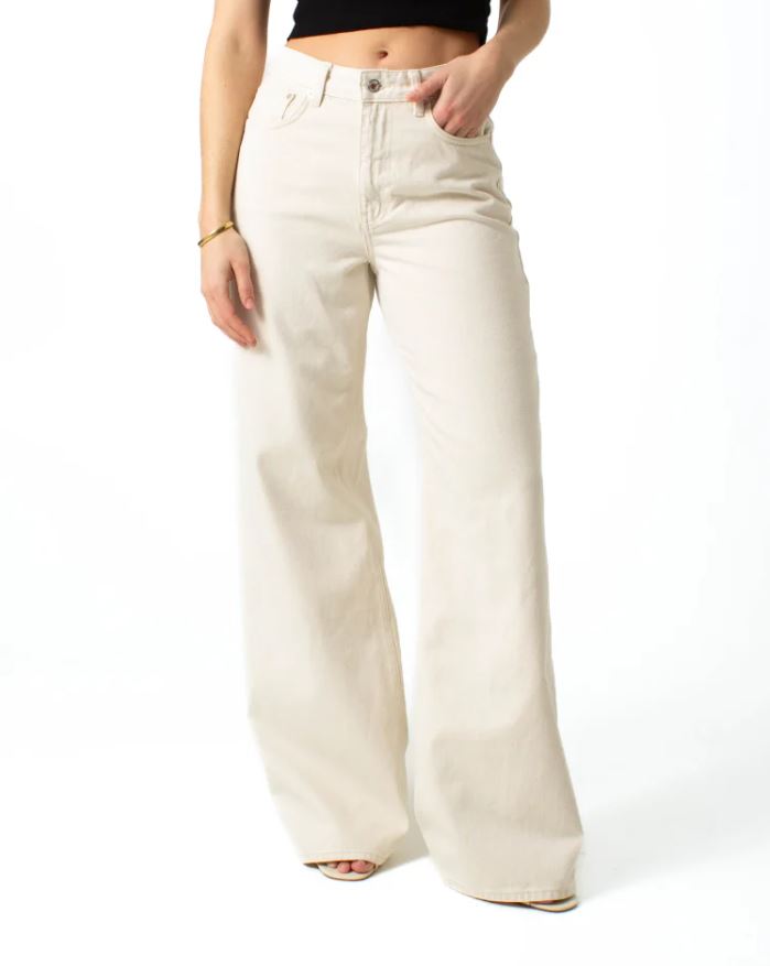 Kuyichi | Jean Harper Loose Flare - Ecru