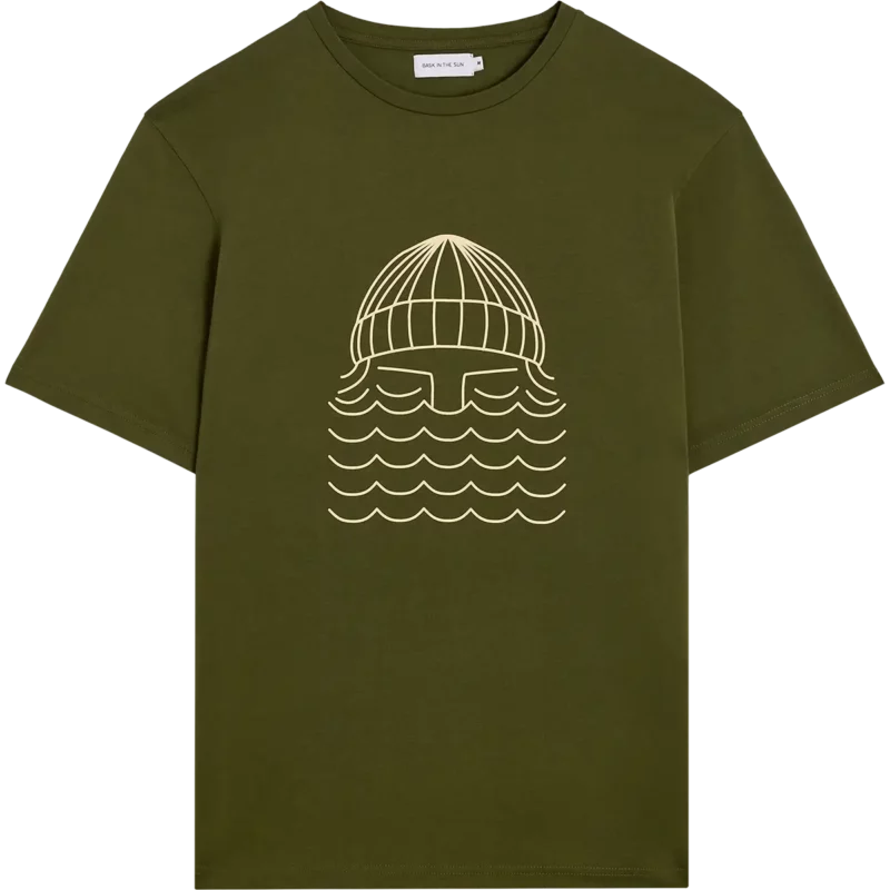 BASK IN THE SUN | olive TO THE SEA tee