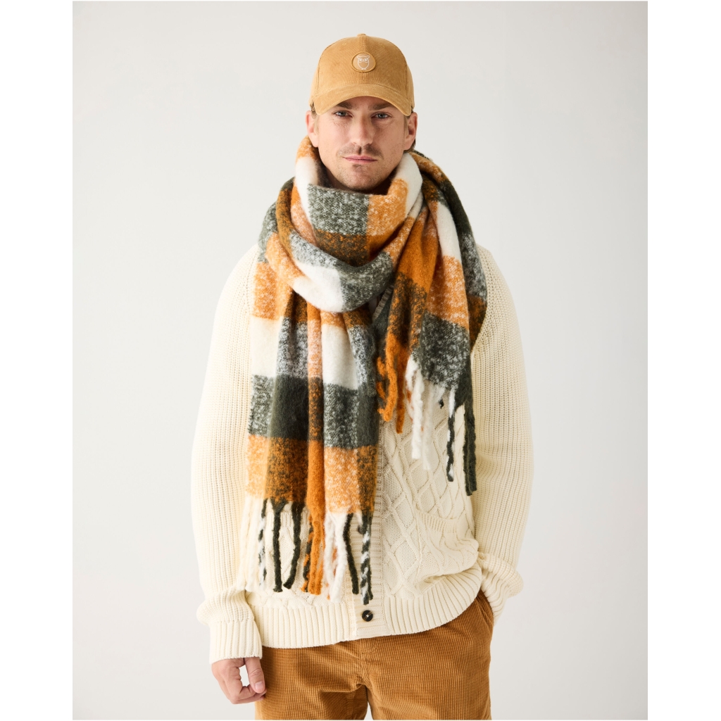 [KCA-W25M-4230019-1484-One size] KNOWLEDGE COTTON APPAREL | Casquette en coton bio - Apple Cinnamon