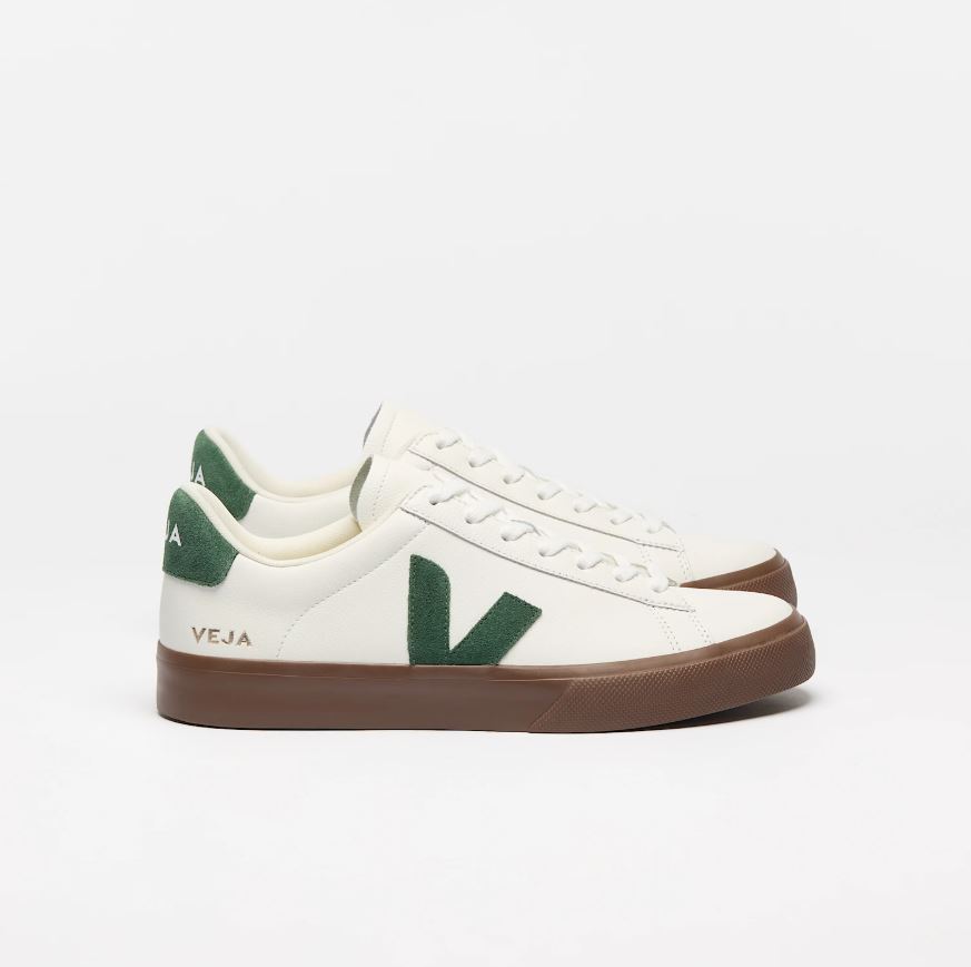 VEJA | Baskets Campo White Cyprus Bark