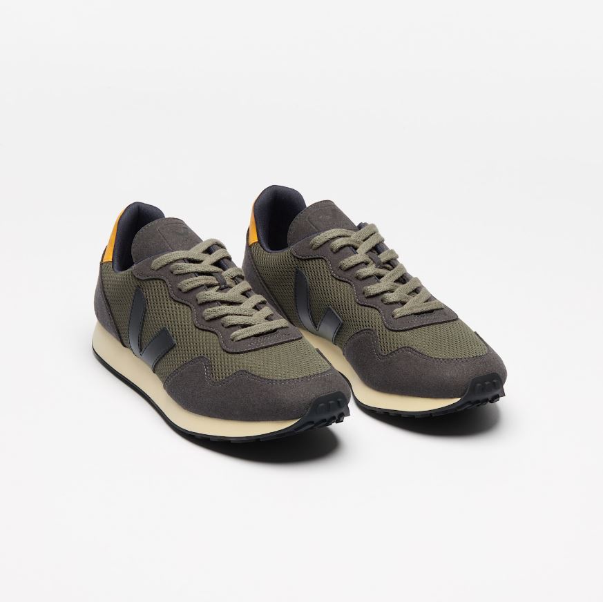 VEJA | Baskets SDU REC - Kaki Black Ouro