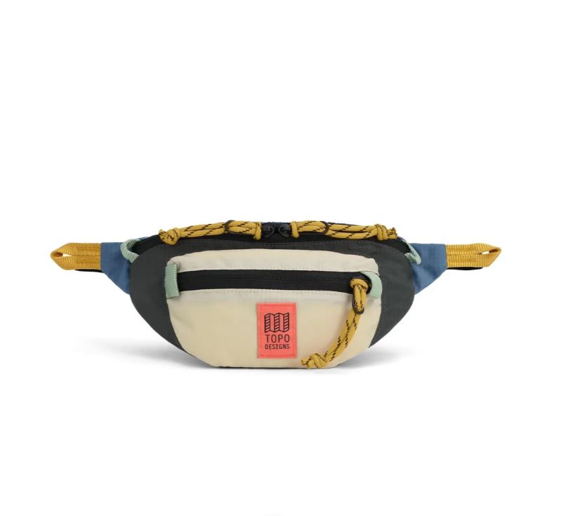[TOP-932432461000] TOPO DESIGN | Mountain Waist Pack - Stone Blue / Bone White