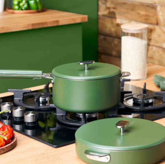 [COO-MERAS20VE] Cookut | LA MERVEILLEUSE CASSEROLE INOX 20CM -  FOUGERE 