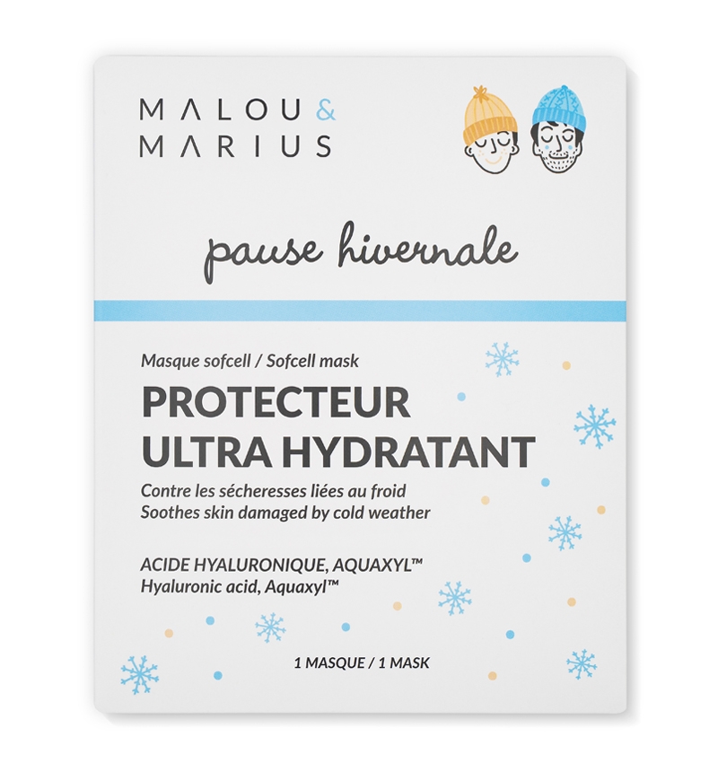 [MEM-3701250301363] Malou &amp; Marius |  Masque Pause hivernale : ultra hydratant. NEW POCHETTE