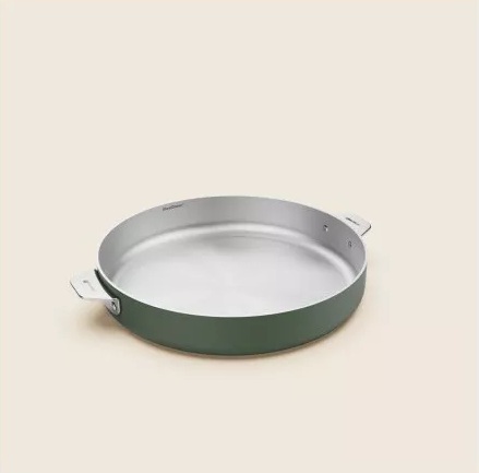[COO-MERAP28VE] Cookut | LA MERVEILLEUSE POELE INOX  28CM - FOUGERE